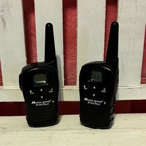 X-Tra Talk Black Two-Way Radios